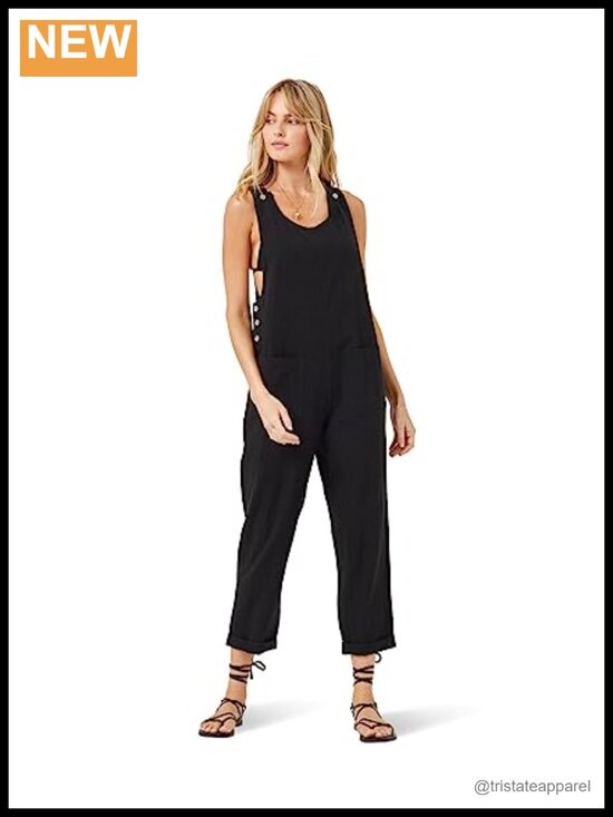 Pants - L*Space Freya Jumper Loose Fit Cotton Sleeveless Beach to Brunch